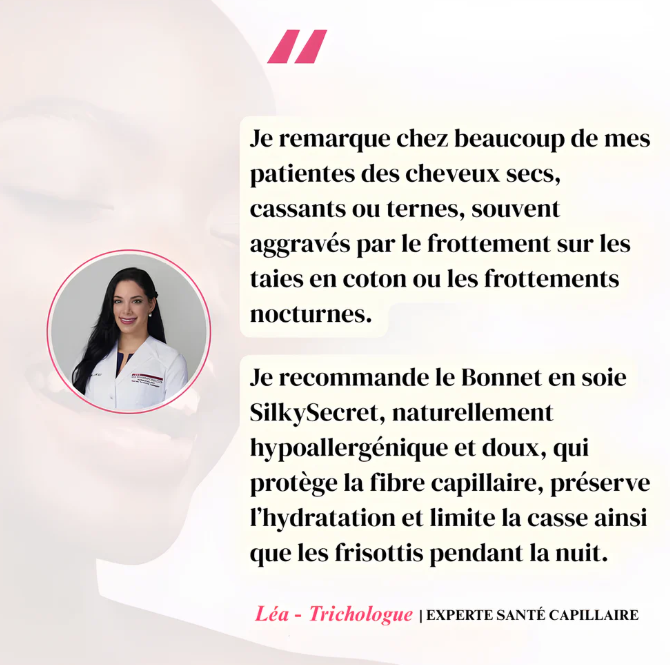 Bonnet de Nuit en Soie