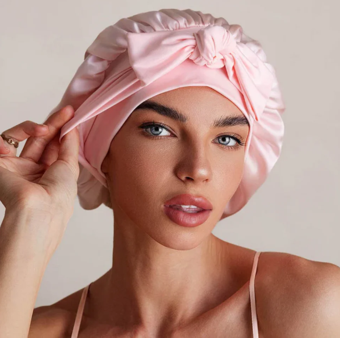 Bonnet de Nuit en Soie