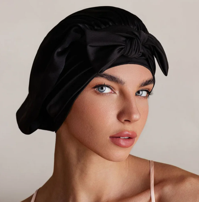 Bonnet de Nuit en Soie