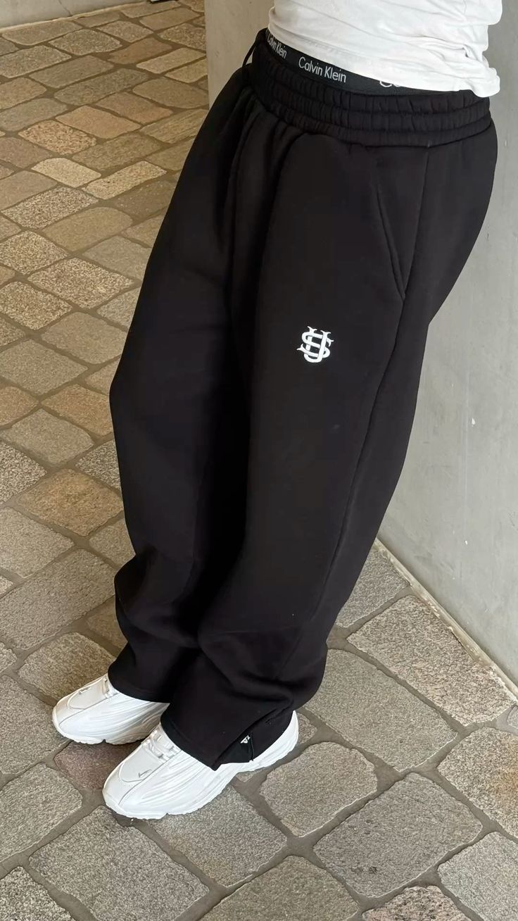 jogging سروال واسع بستايل عصري