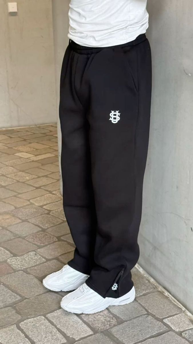 jogging سروال واسع بستايل عصري