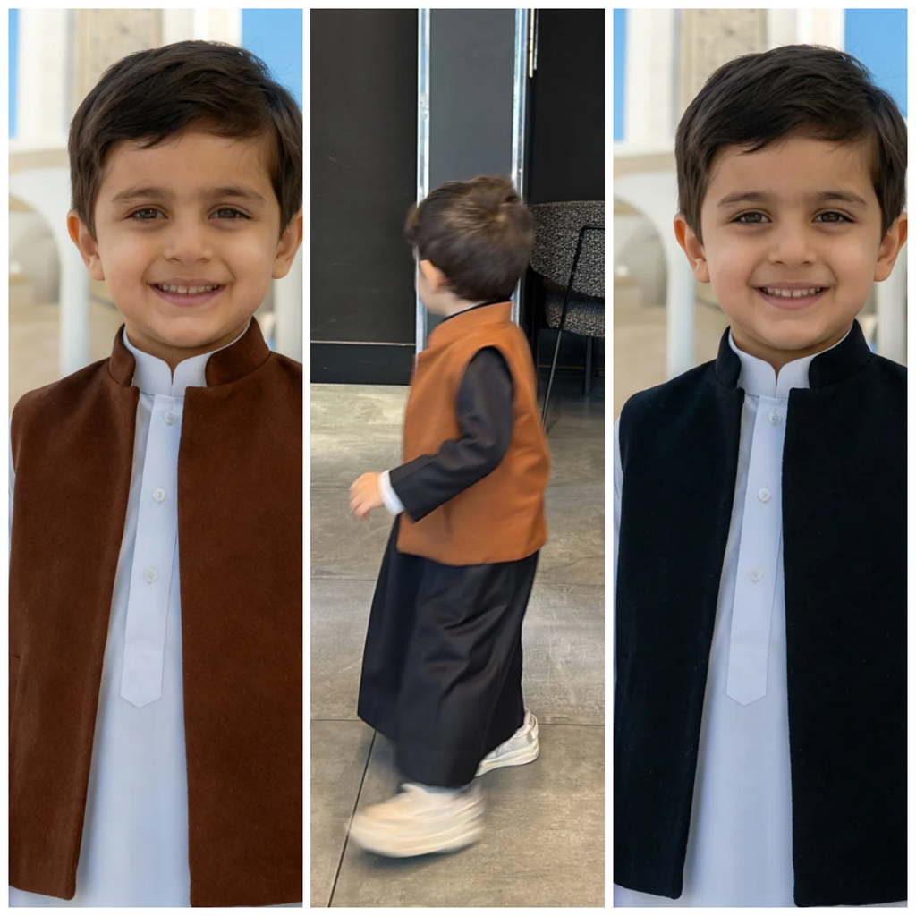 🧥 سديري فاخر بوجهين + عطر هدية 🎁